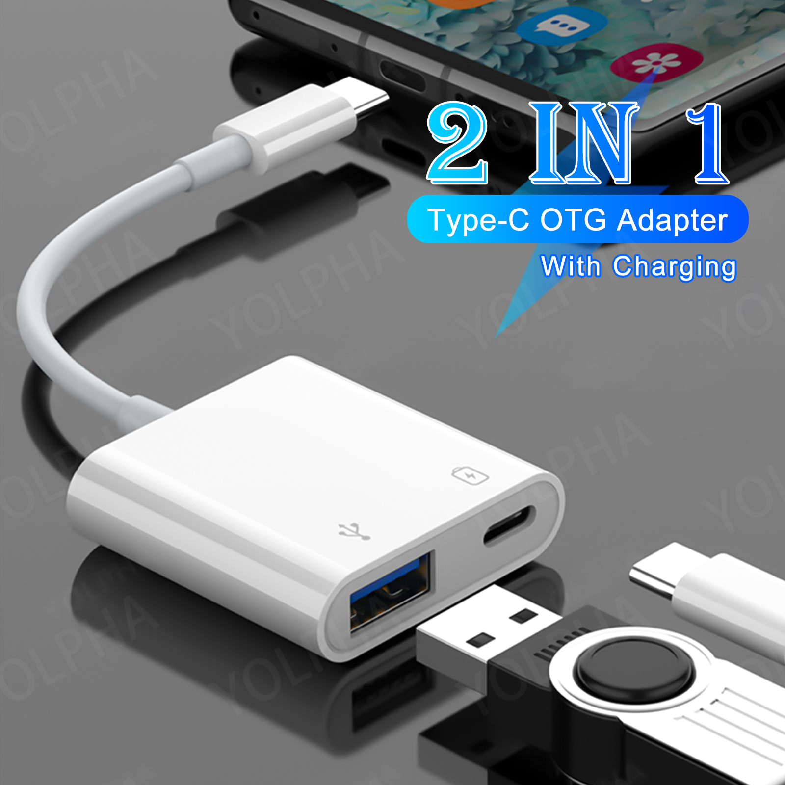 Gaming Keyboard Type C - Type c To USB OTG Converter