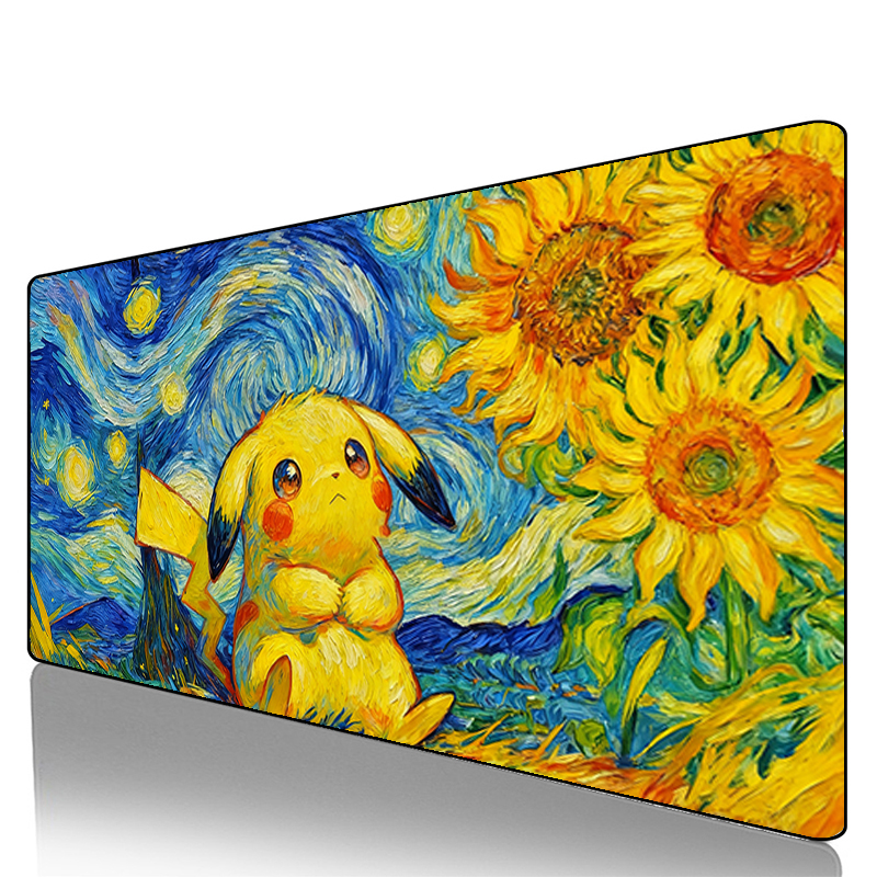 Gaming Keyboard Easy To Clean - Mouse Pad Pokemon Pikachu Gengar Cool