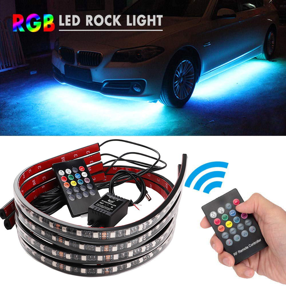 Rgb Underglow Strip - Car Underglow Flexible Strip LED RGB