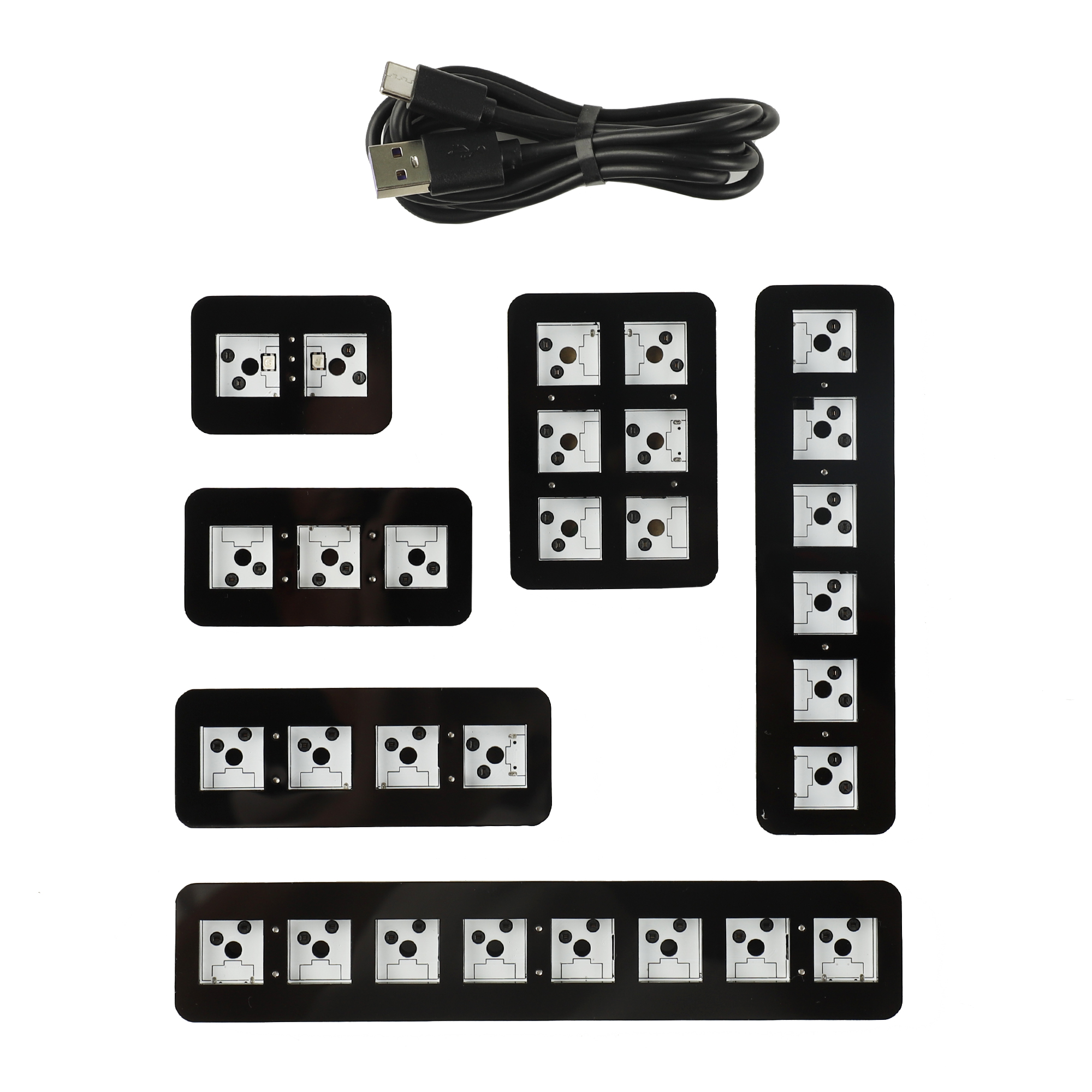 Gaming Keyboard Type C - 3 4 6 8 Key Hotswap