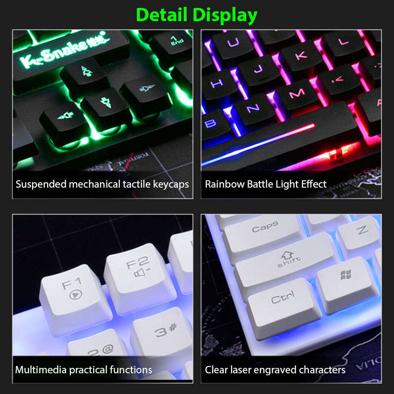 KM320 Keyboard And Mouse Set W - Gaming Keyboard Bundle recensione e prezzo