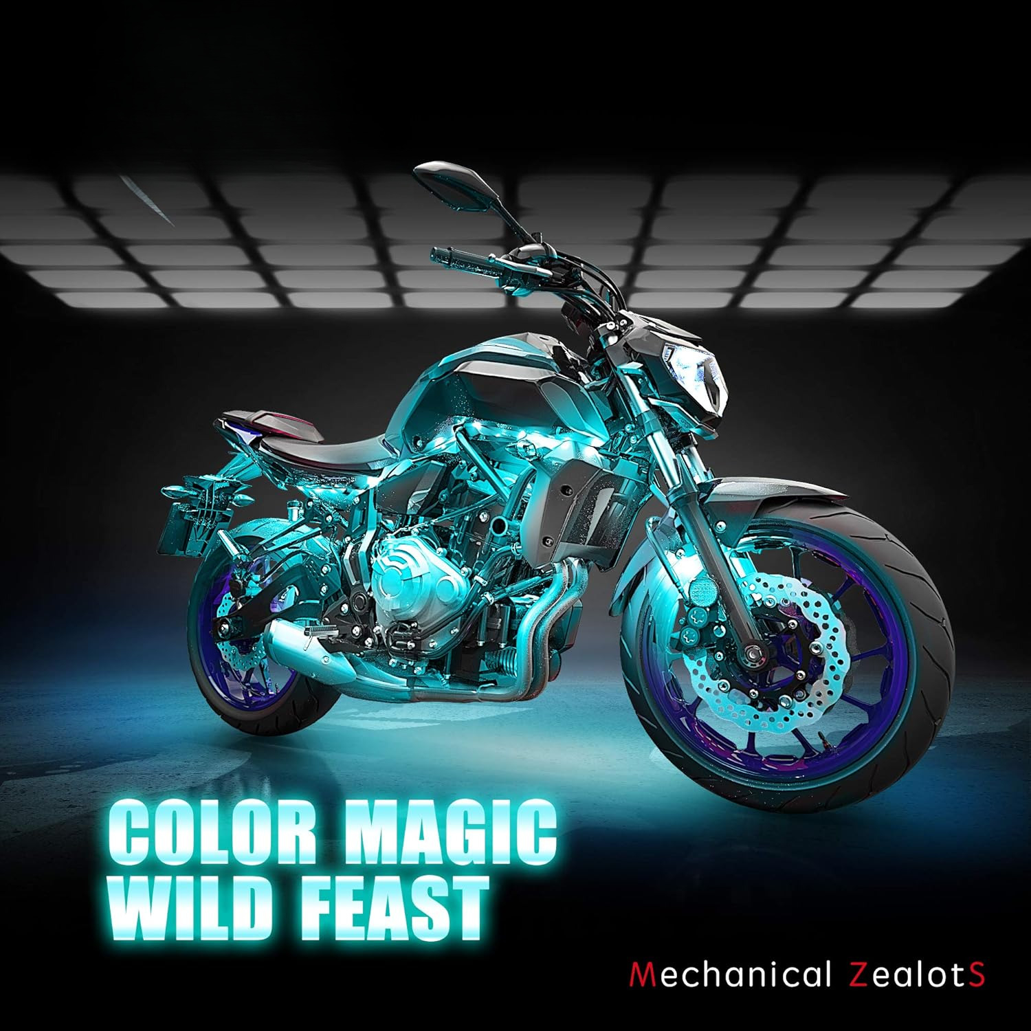 8Pcs Motorcycle LED Light Kit, - Rgb Underglow Strip recensione e prezzo
