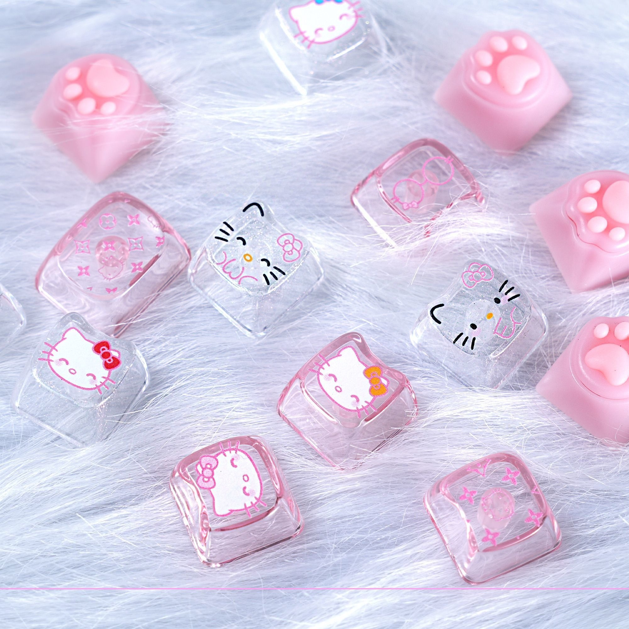 Anime Sanrio Hello Kitty Trans - Keyboard Gaming Transparent recensione e prezzo