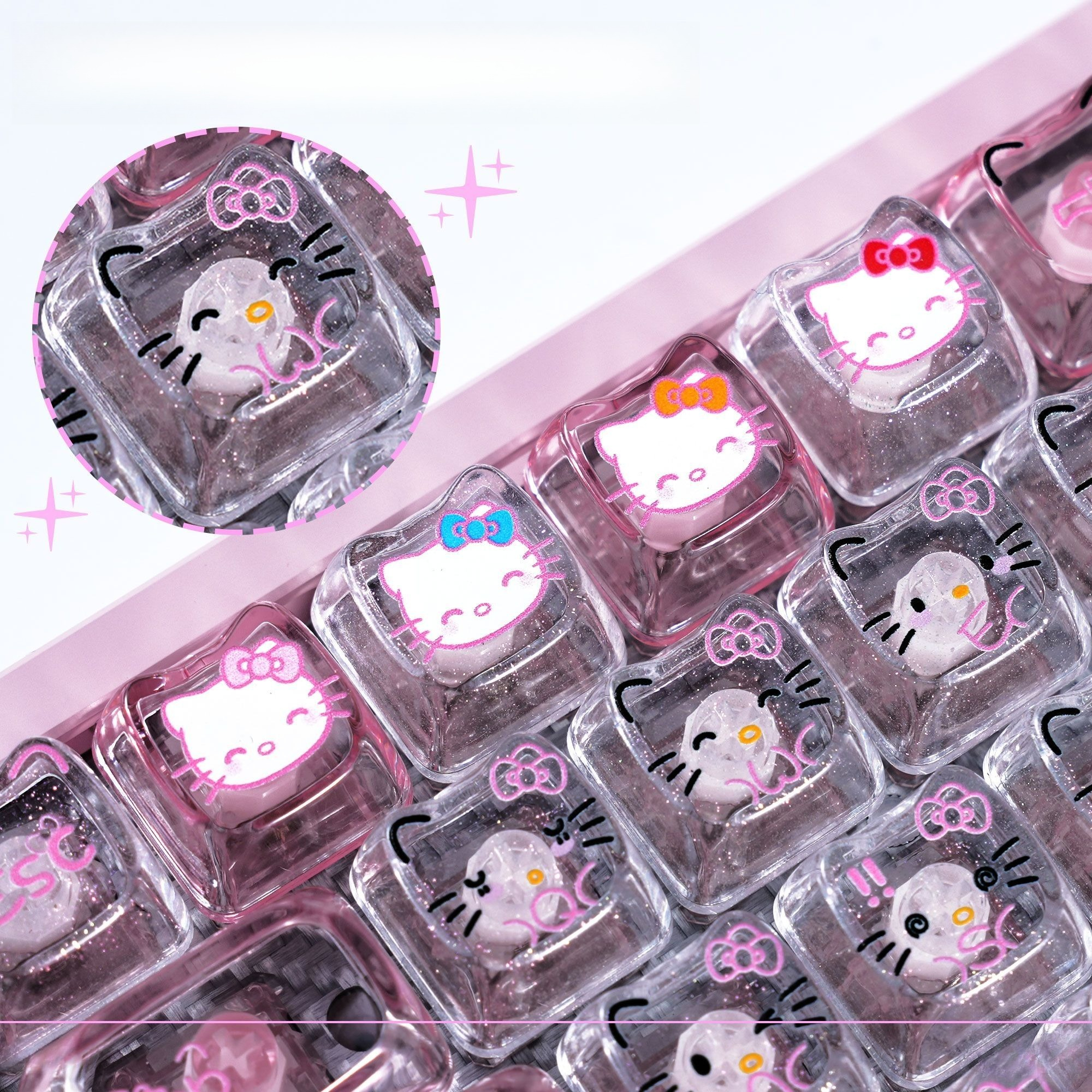 Anime Sanrio Hello Kitty Trans - Keyboard Gaming Transparent recensione e prezzo