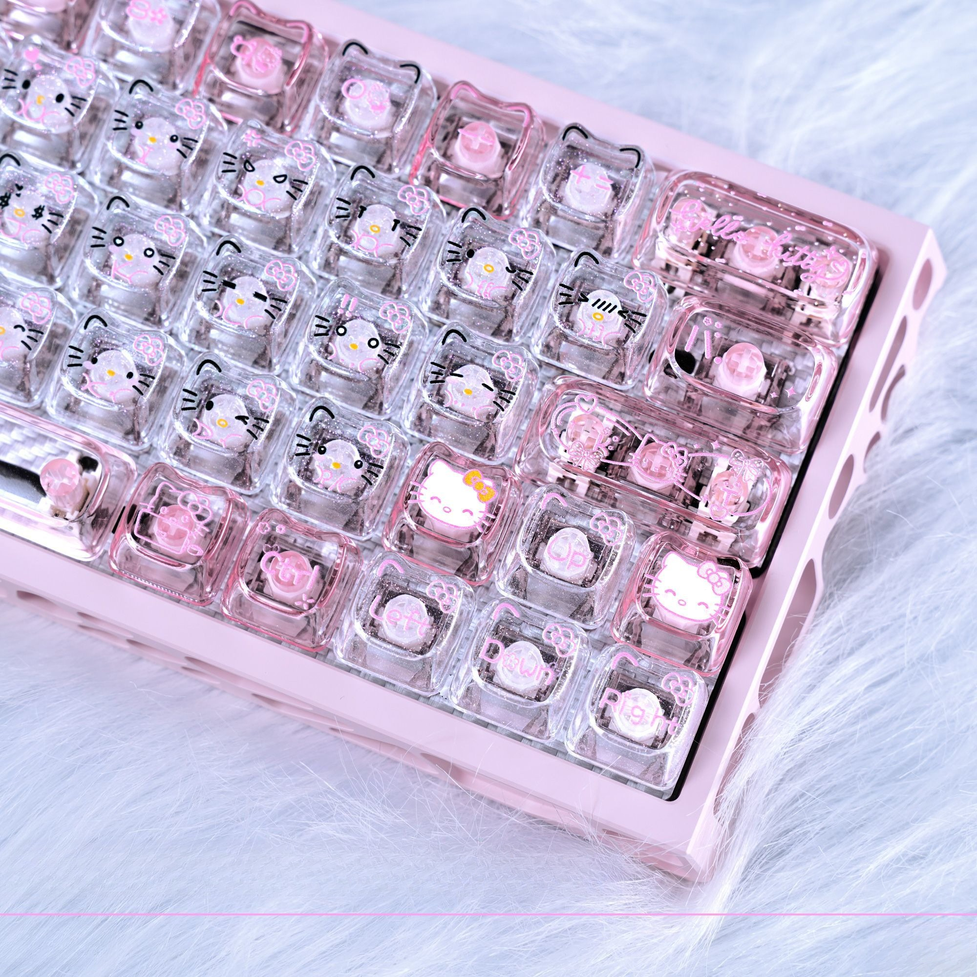 Anime Sanrio Hello Kitty Trans - Keyboard Gaming Transparent recensione e prezzo