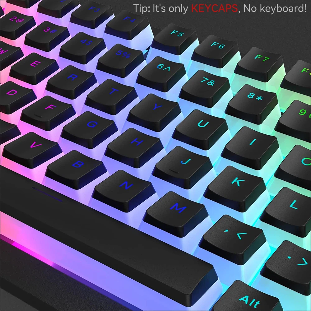 New Pudding PBT Keycaps 129 Ke - Gaming Keyboard Bundle recensione e prezzo