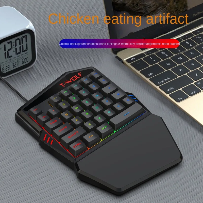 T-WOLF TF900 One Handed Keyboa - Gaming Keyboard Mobile recensione e prezzo