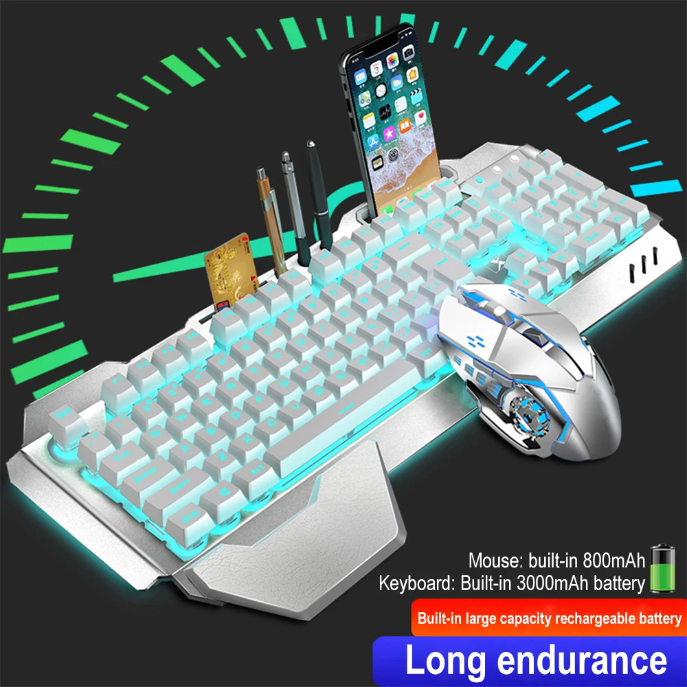 K680 Rechargeable 2.4G wireles - Gaming Keyboard Bundle recensione e prezzo