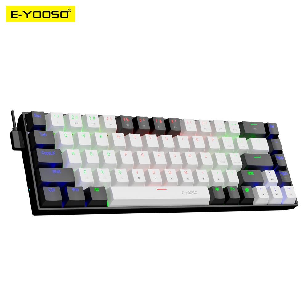E-YOOSO Z686 USB Mini Slim Mec - Gaming Keyboard Mobile recensione e prezzo