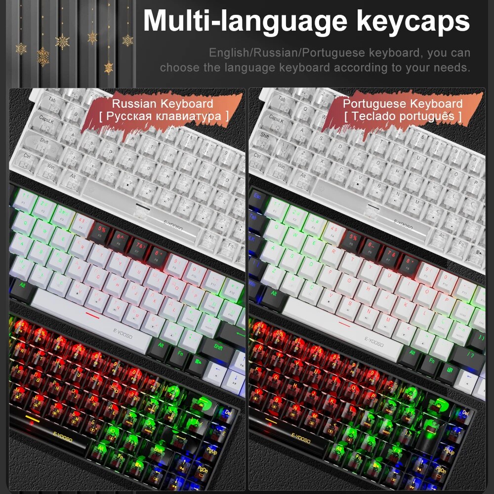 E-YOOSO Z686 USB Mini Slim Mec - Gaming Keyboard Mobile recensione e prezzo