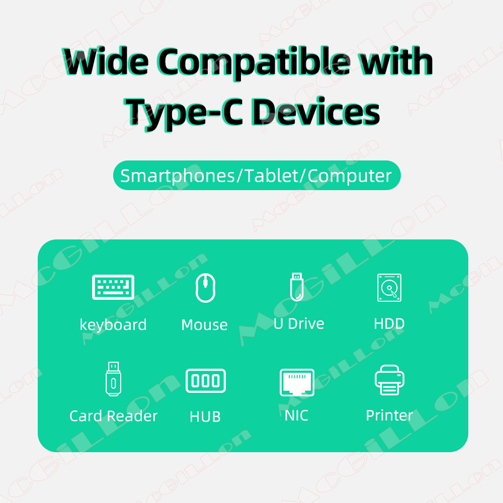 OTG USB Type C Adapter Cable U - Gaming Keyboard Type C recensione e prezzo