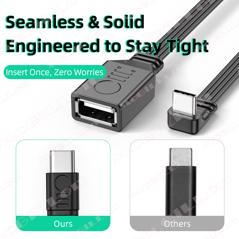 OTG USB Type C Adapter Cable U - Gaming Keyboard Type C recensione e prezzo