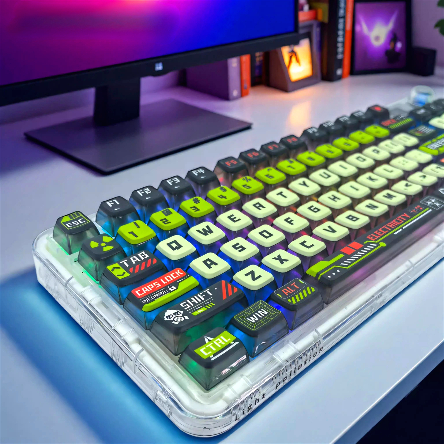 Apocalypse Biochemical, Four S - Keyboard Gaming Transparent recensione e prezzo
