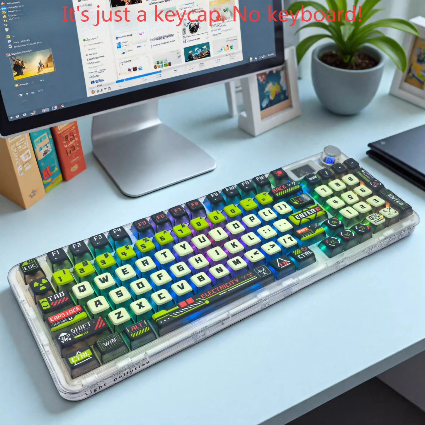 Apocalypse Biochemical, Four S - Keyboard Gaming Transparent recensione e prezzo