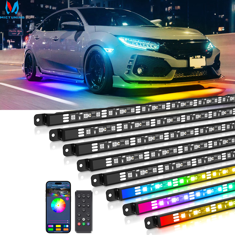 MICTUNING N8 Car Underglow Lig - Rgb Underglow Strip recensione e prezzo