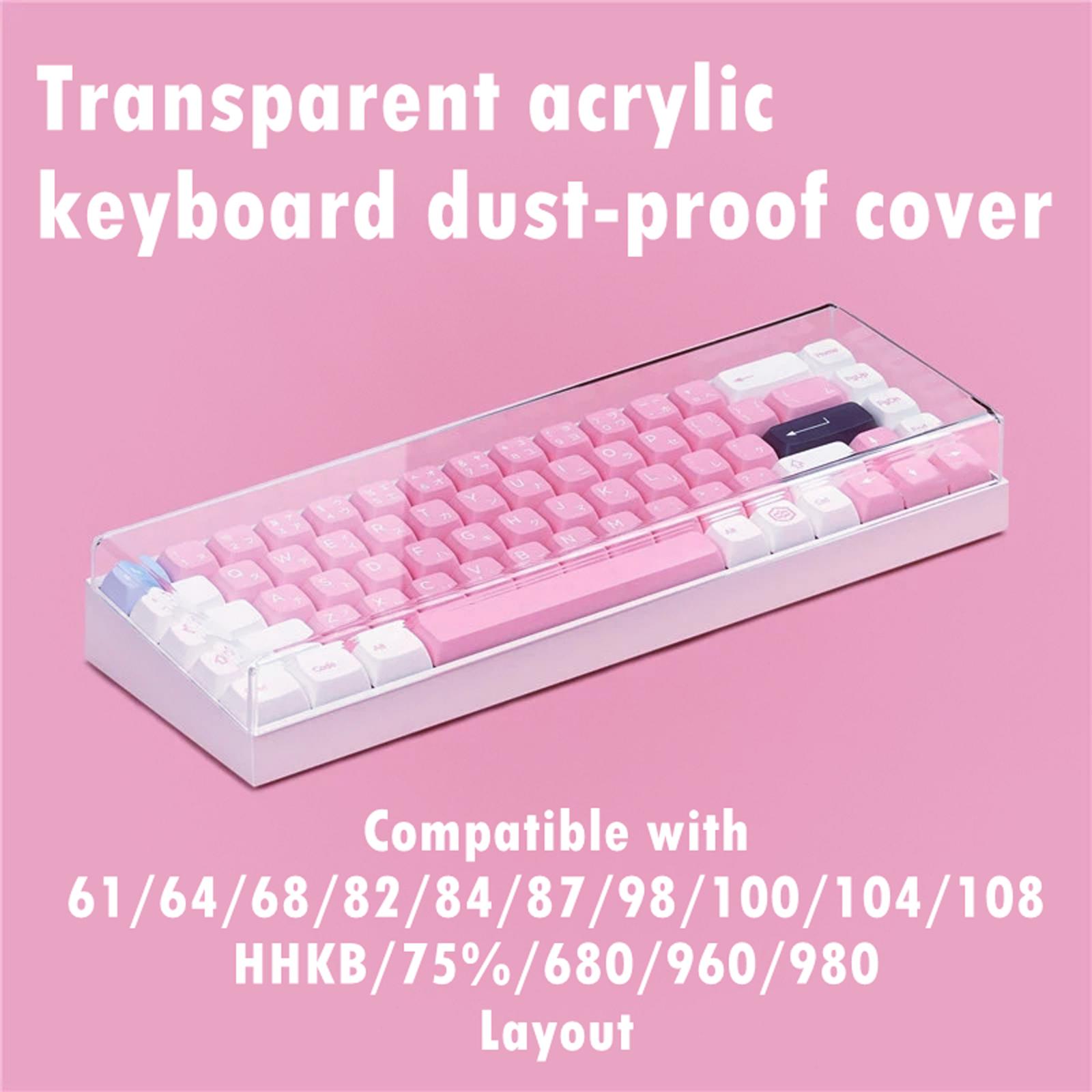 108 Keys Keyboard Dust Cover A - Keyboard Gaming Transparent recensione e prezzo
