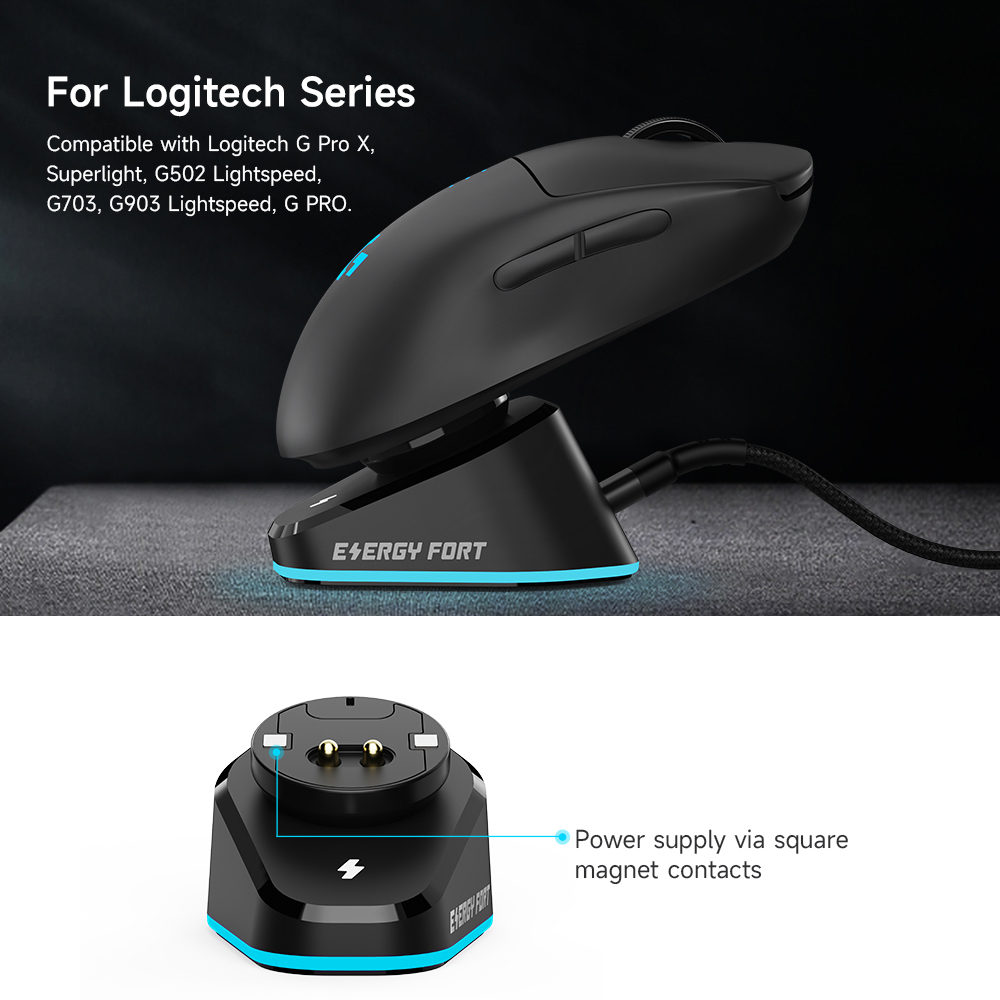 Gaming Mouse Charger For Logit - Gaming Keyboard Ergonomic recensione e prezzo