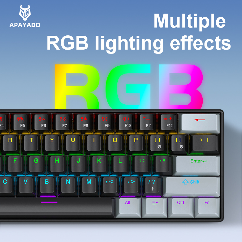 APAYADO K61 Mini Mechanical Ke - Gaming Keyboard Bundle recensione e prezzo