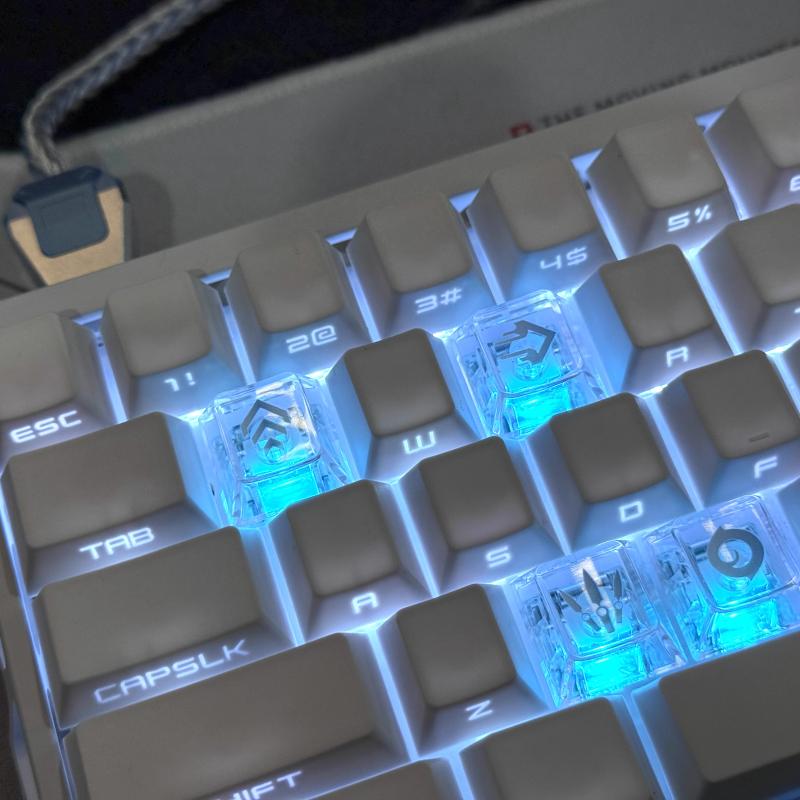 Valorant Skills Keycaps Mechan - Keyboard Gaming Transparent recensione e prezzo