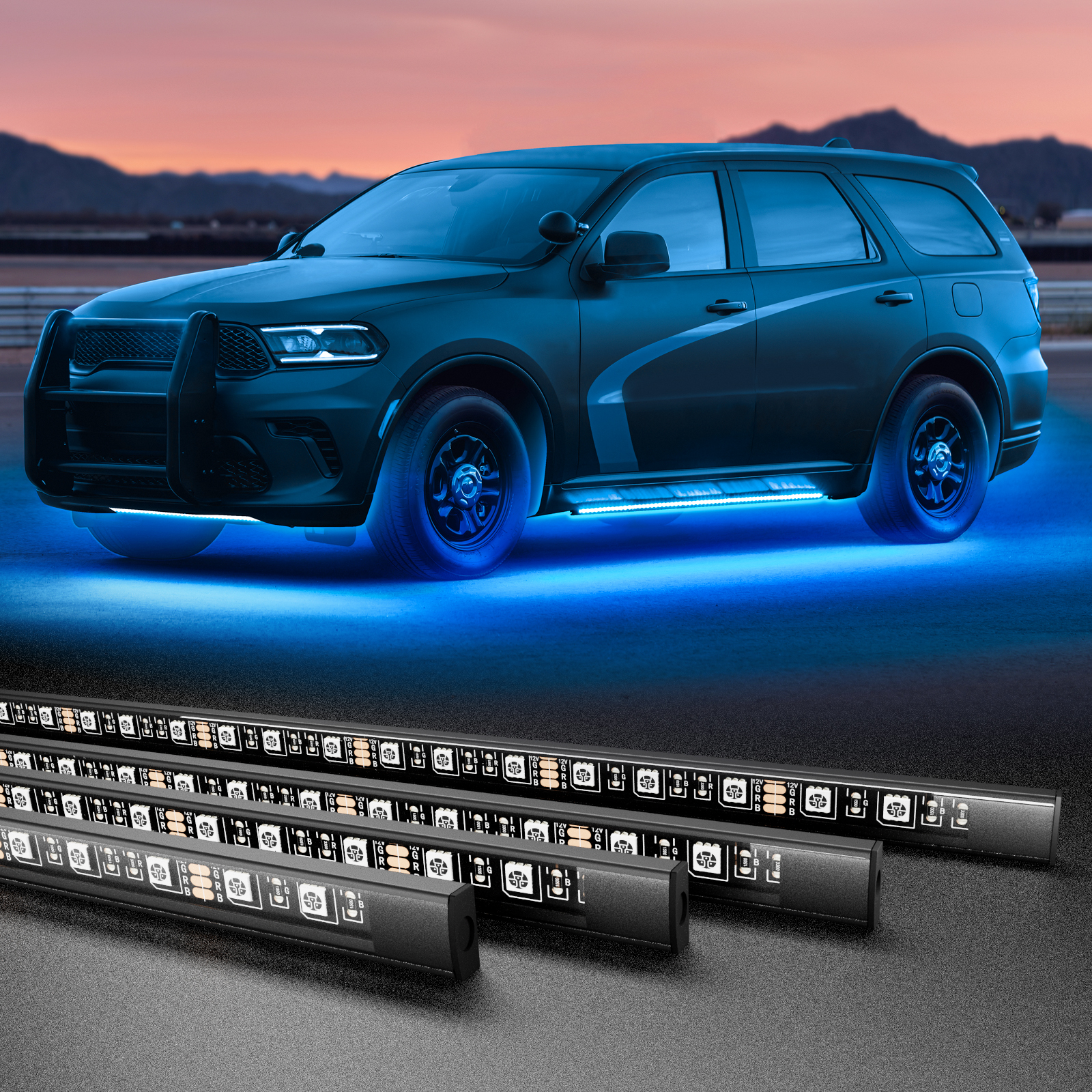 RGB Car Underglow Strip Lights - Rgb Underglow Strip recensione e prezzo