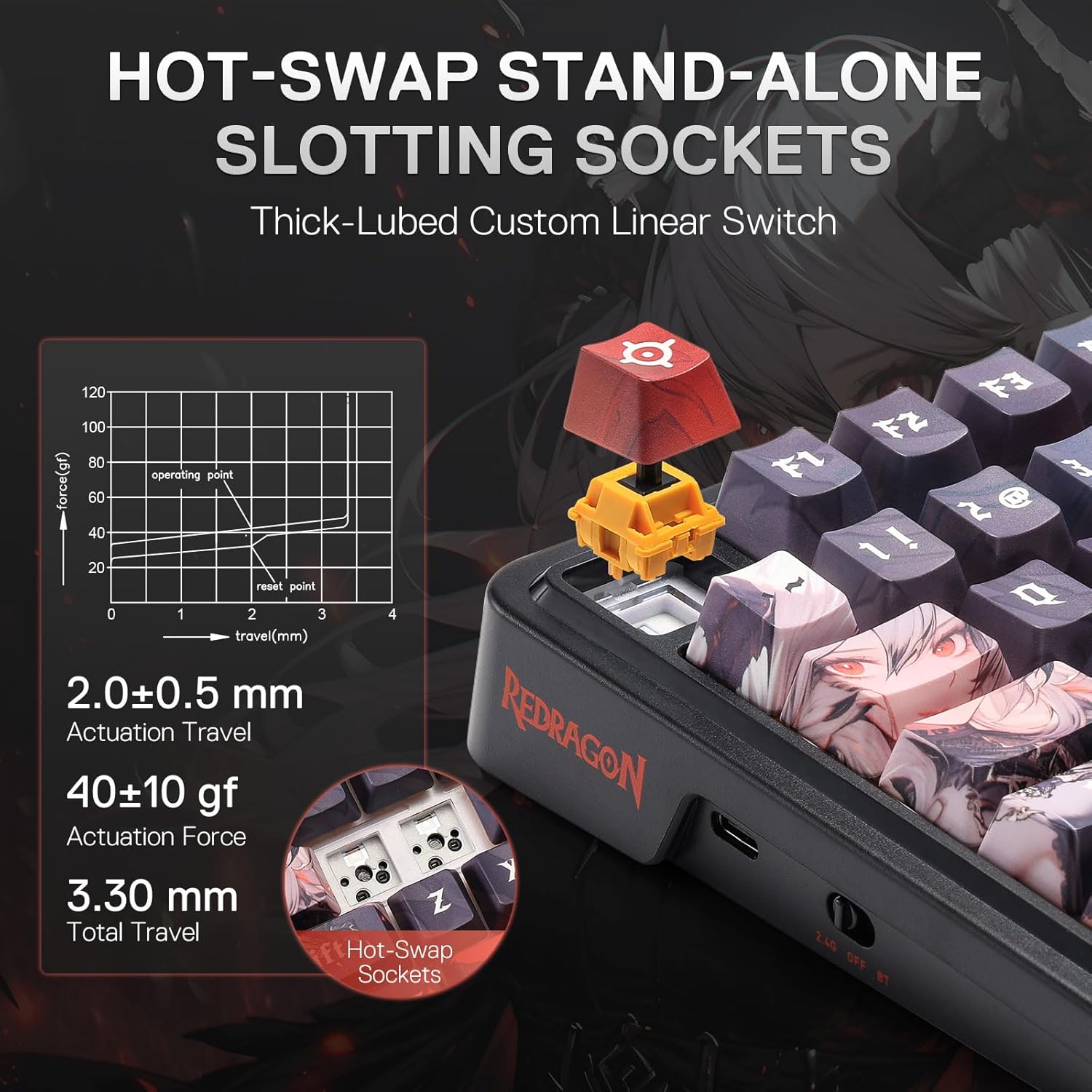Redragon Wireless Gasket Gamin - Gaming Keyboard Mobile recensione e prezzo