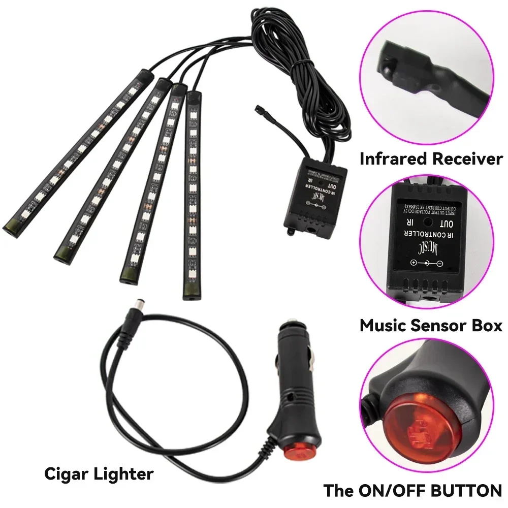 Neon LED RGB Car Underglow Bot - Rgb Underglow Strip recensione e prezzo