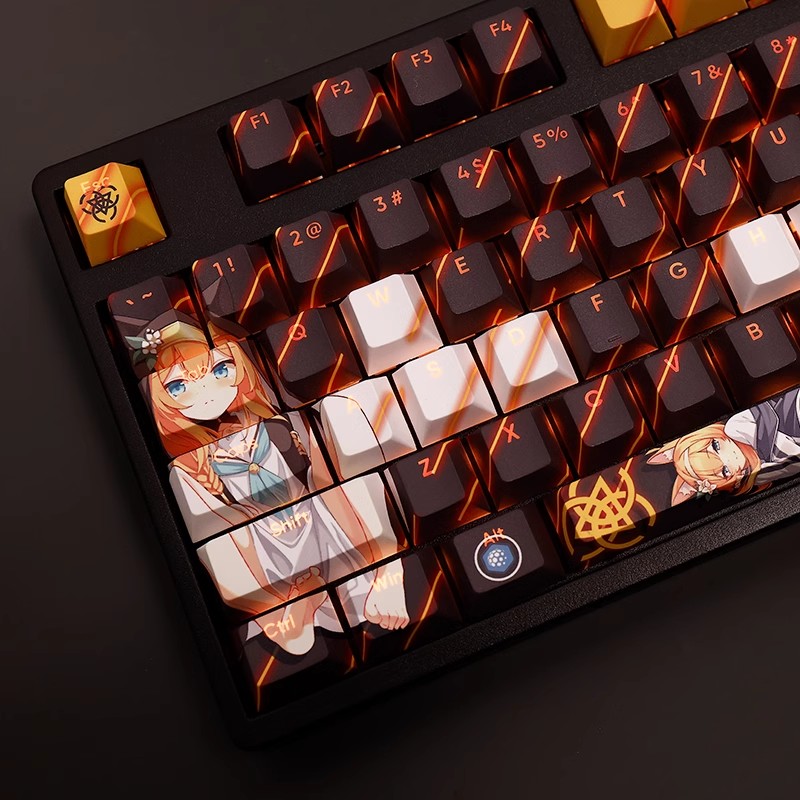 108 Keys/set Blue Archive Loch - Gaming Keyboard Blue recensione e prezzo
