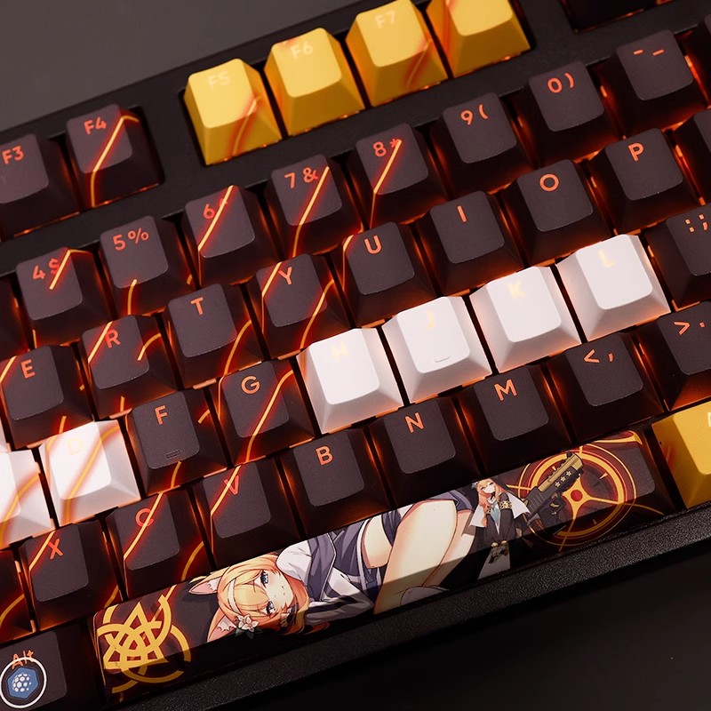 108 Keys/set Blue Archive Loch - Gaming Keyboard Blue recensione e prezzo