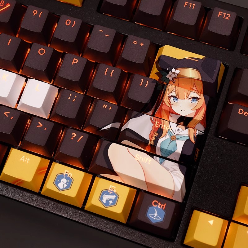 108 Keys/set Blue Archive Loch - Gaming Keyboard Blue recensione e prezzo