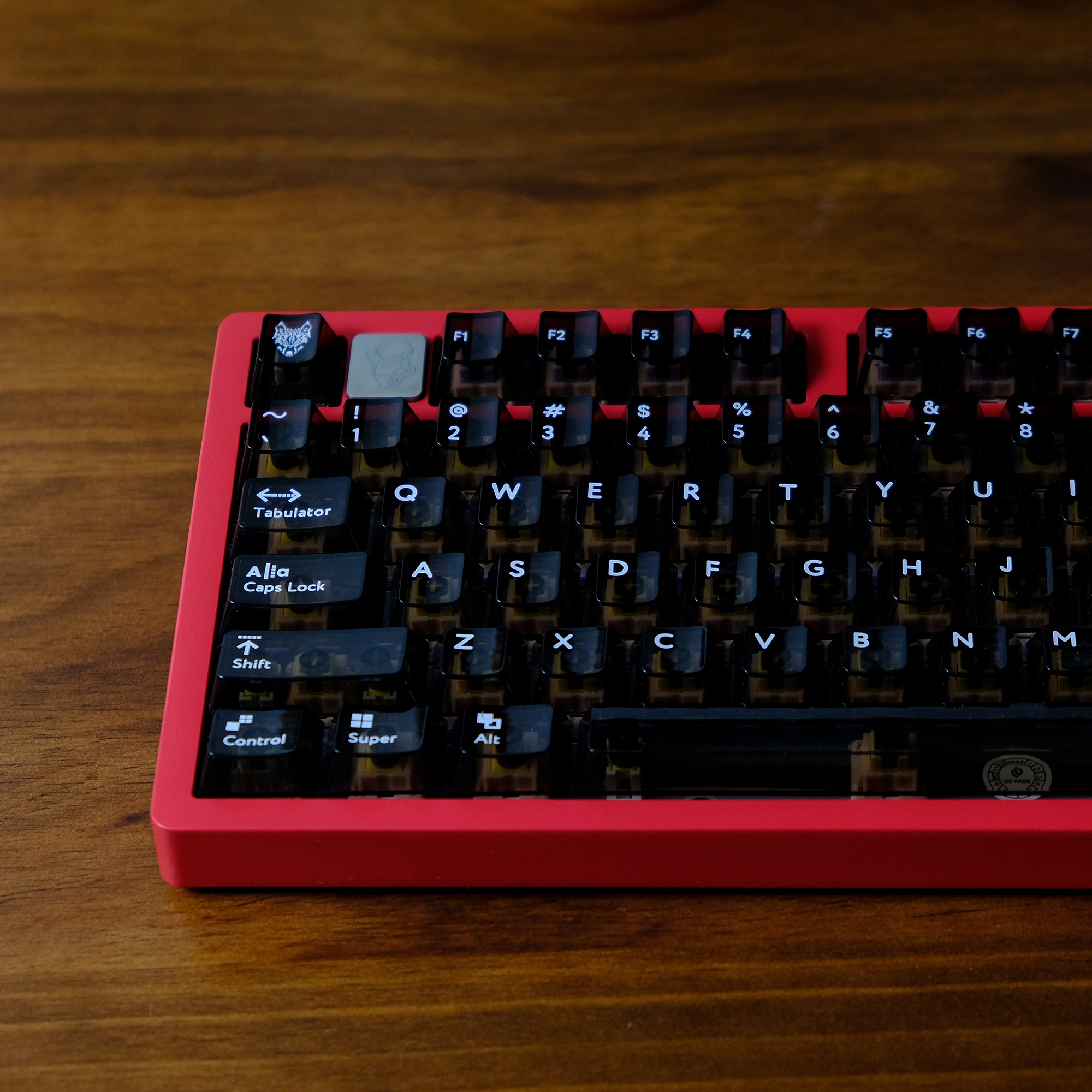 114 Keys Black Crystal Transpa - Keyboard Gaming Transparent recensione e prezzo