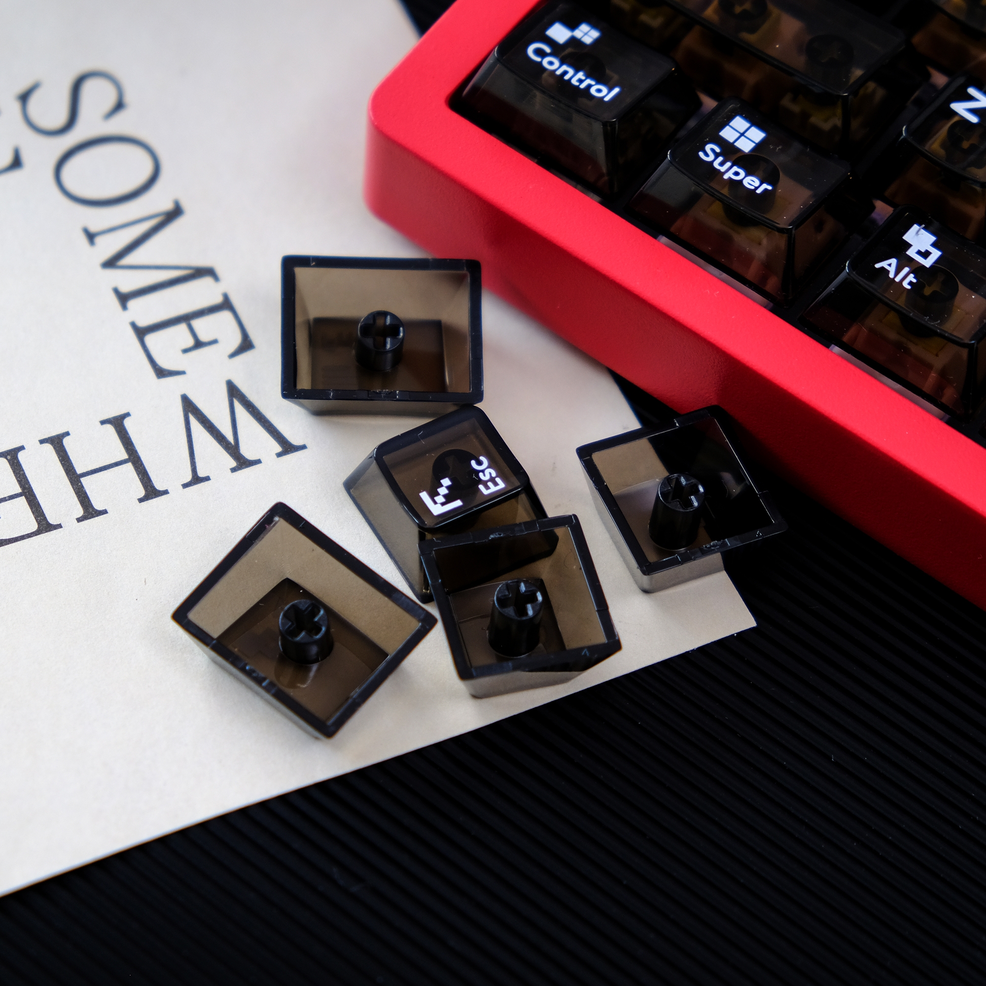 114 Keys Black Crystal Transpa - Keyboard Gaming Transparent recensione e prezzo
