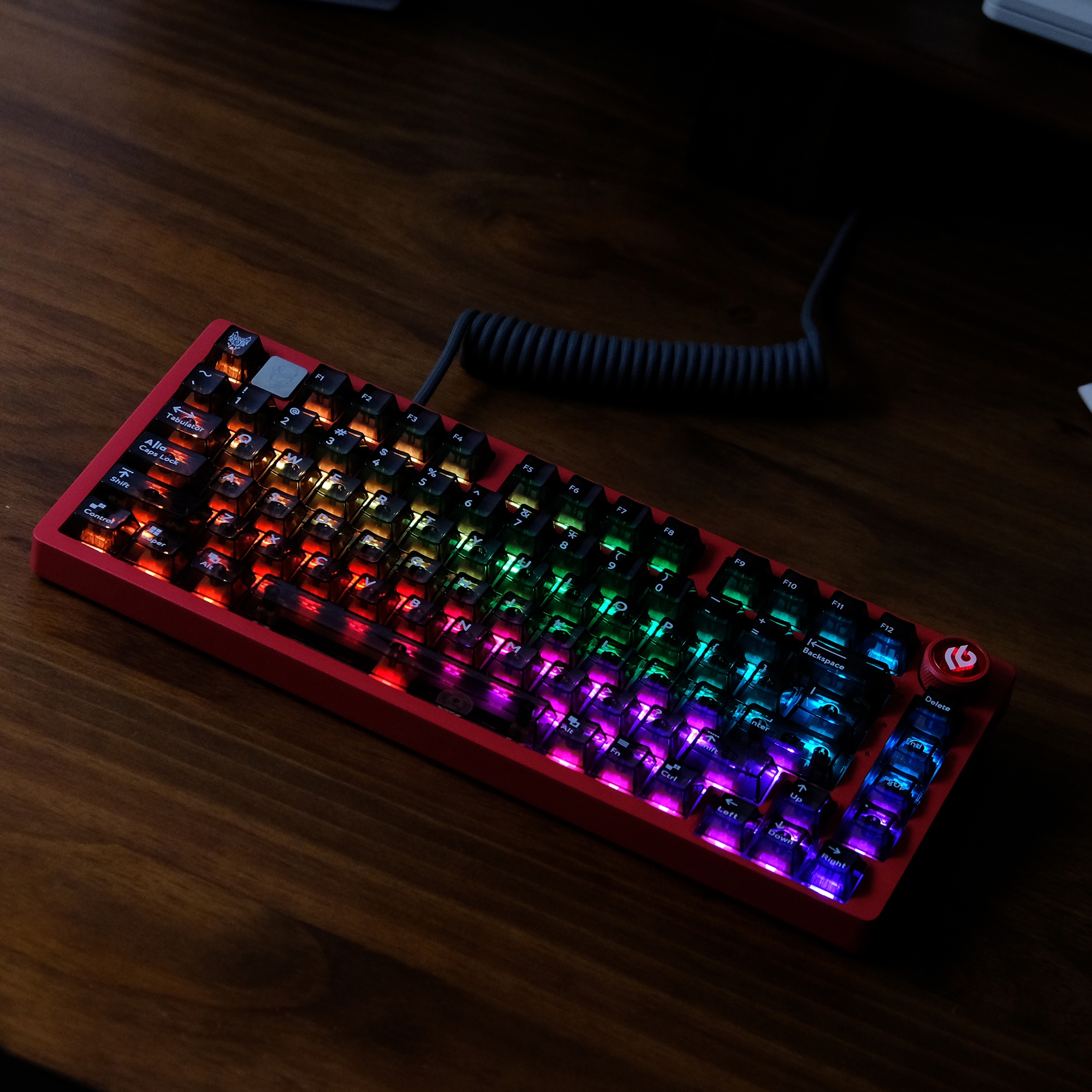 114 Keys Black Crystal Transpa - Keyboard Gaming Transparent recensione e prezzo