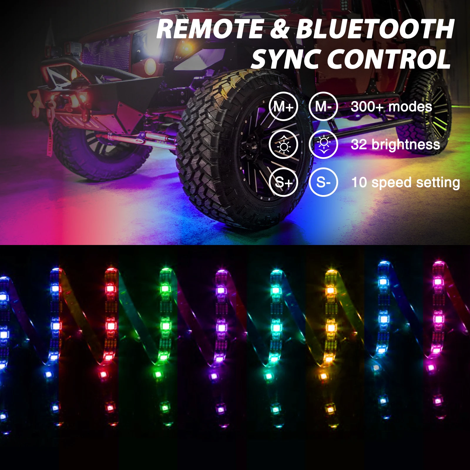 Car Flexible Underglow Strip L - Rgb Underglow Strip recensione e prezzo
