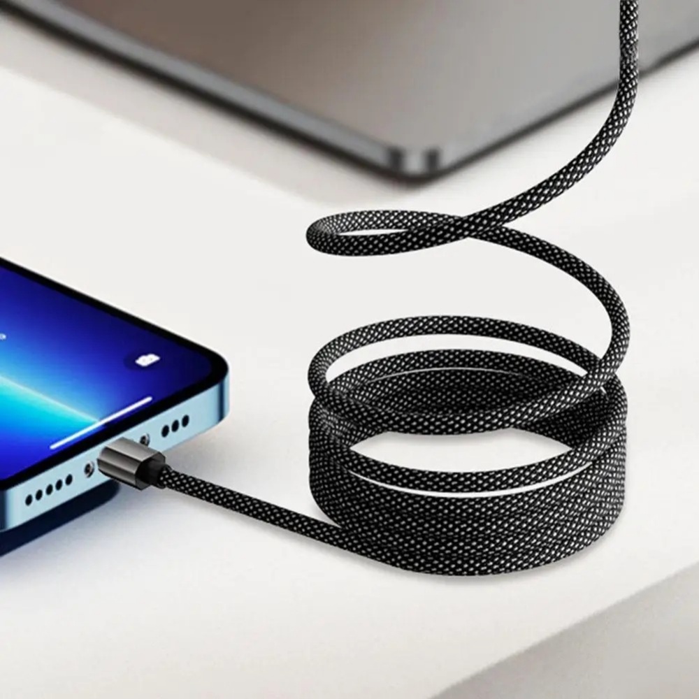 65W Self-coiling Magnetic Attr - Coiled Usb Cable recensione e prezzo