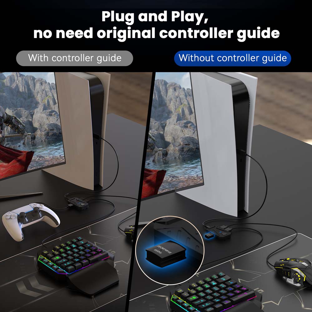 for PS5 Gaming Keyboard Mouse  - Gaming Keyboard Type C recensione e prezzo