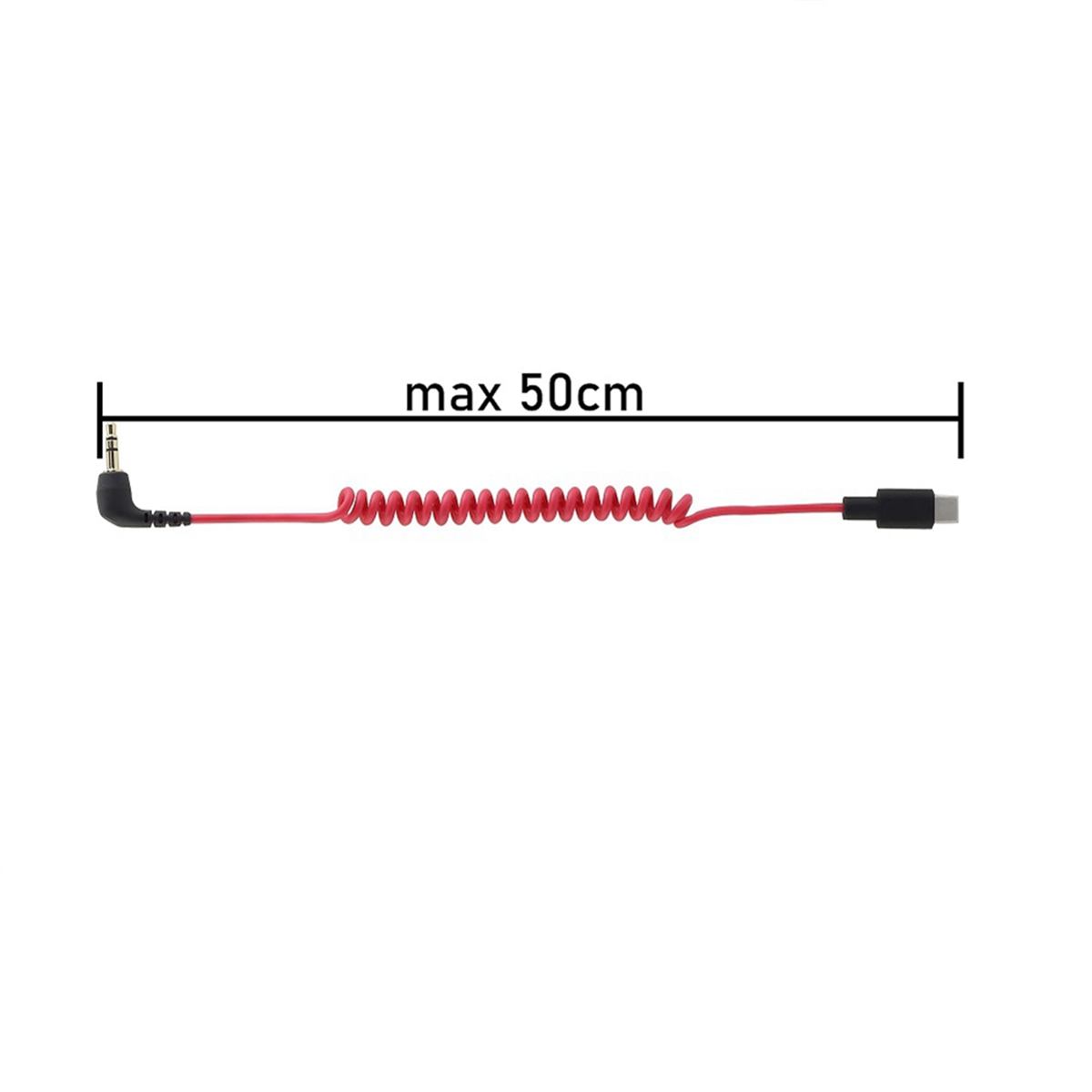 USB C to 3.5mm Cable for RODE  - Coiled Usb Cable recensione e prezzo