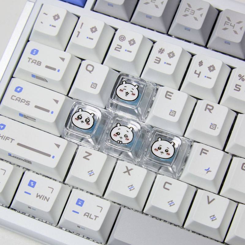 Chiikawa 4 Pcs Handmade Transp - Keyboard Gaming Transparent recensione e prezzo