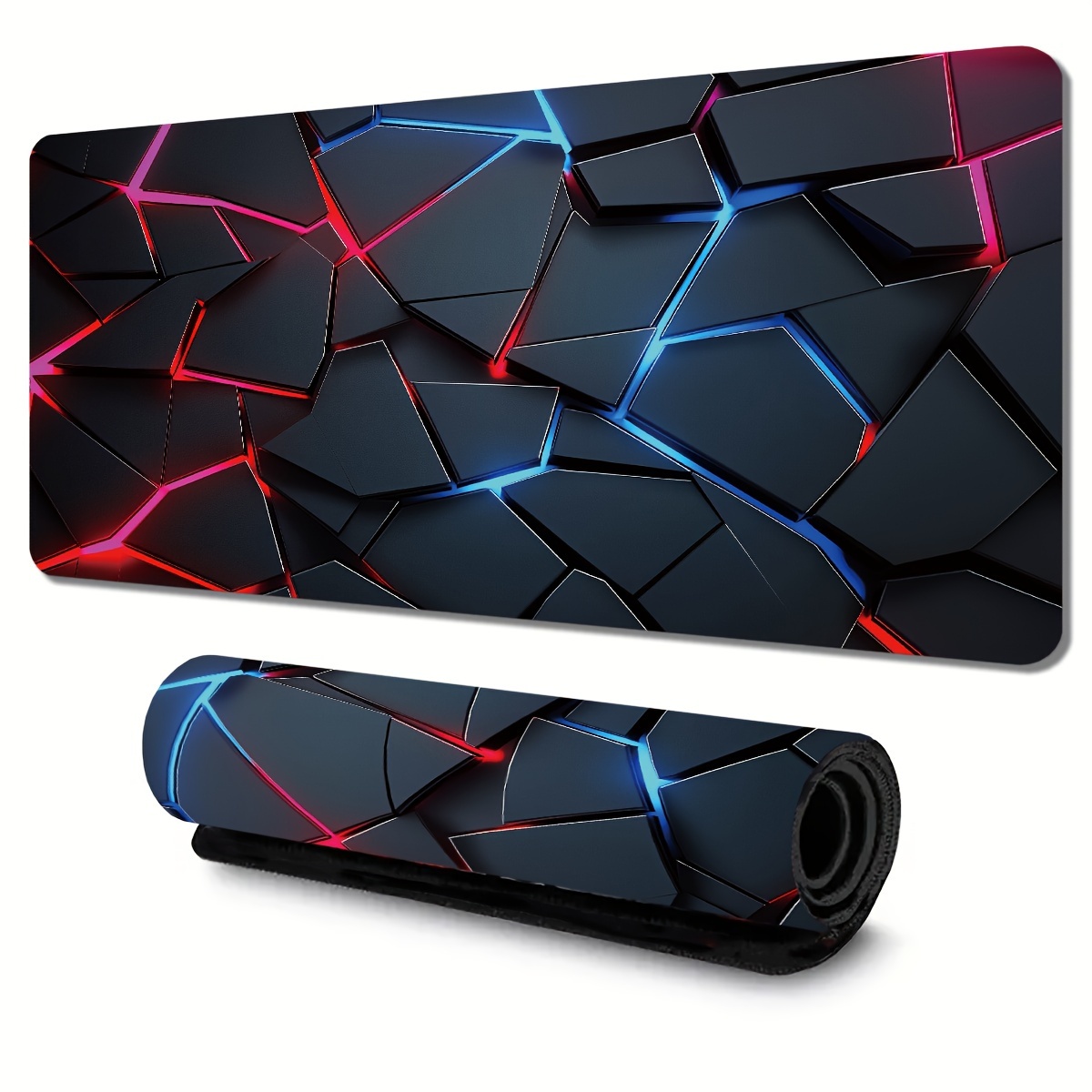 Large gaming Mouse Pads 90x40  - Gaming Keyboard Blue recensione e prezzo