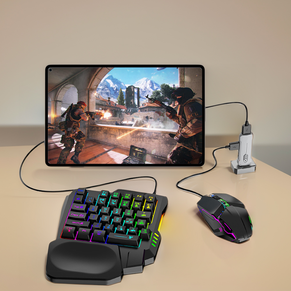 5 in 1 Mobile Game Converter K - Gaming Keyboard Mobile recensione e prezzo