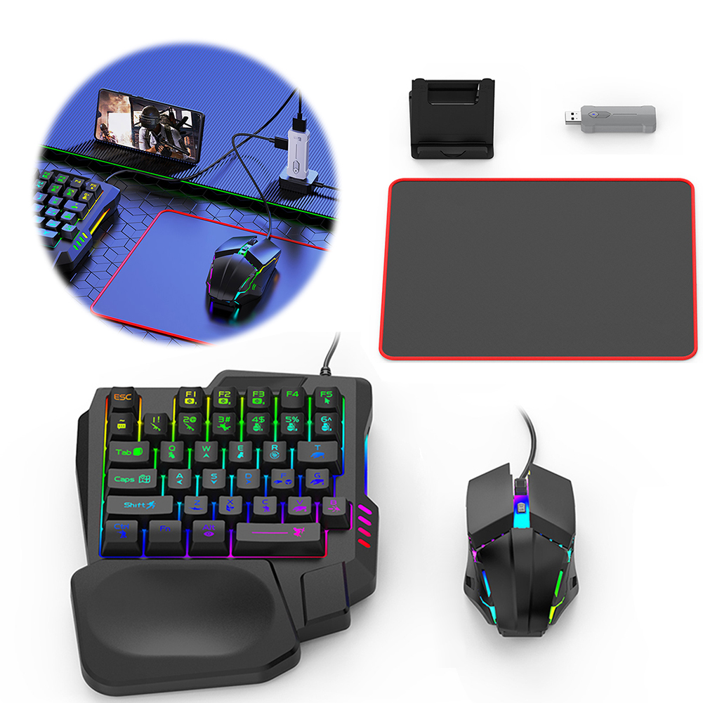 5 in 1 Mobile Game Converter K - Gaming Keyboard Mobile recensione e prezzo