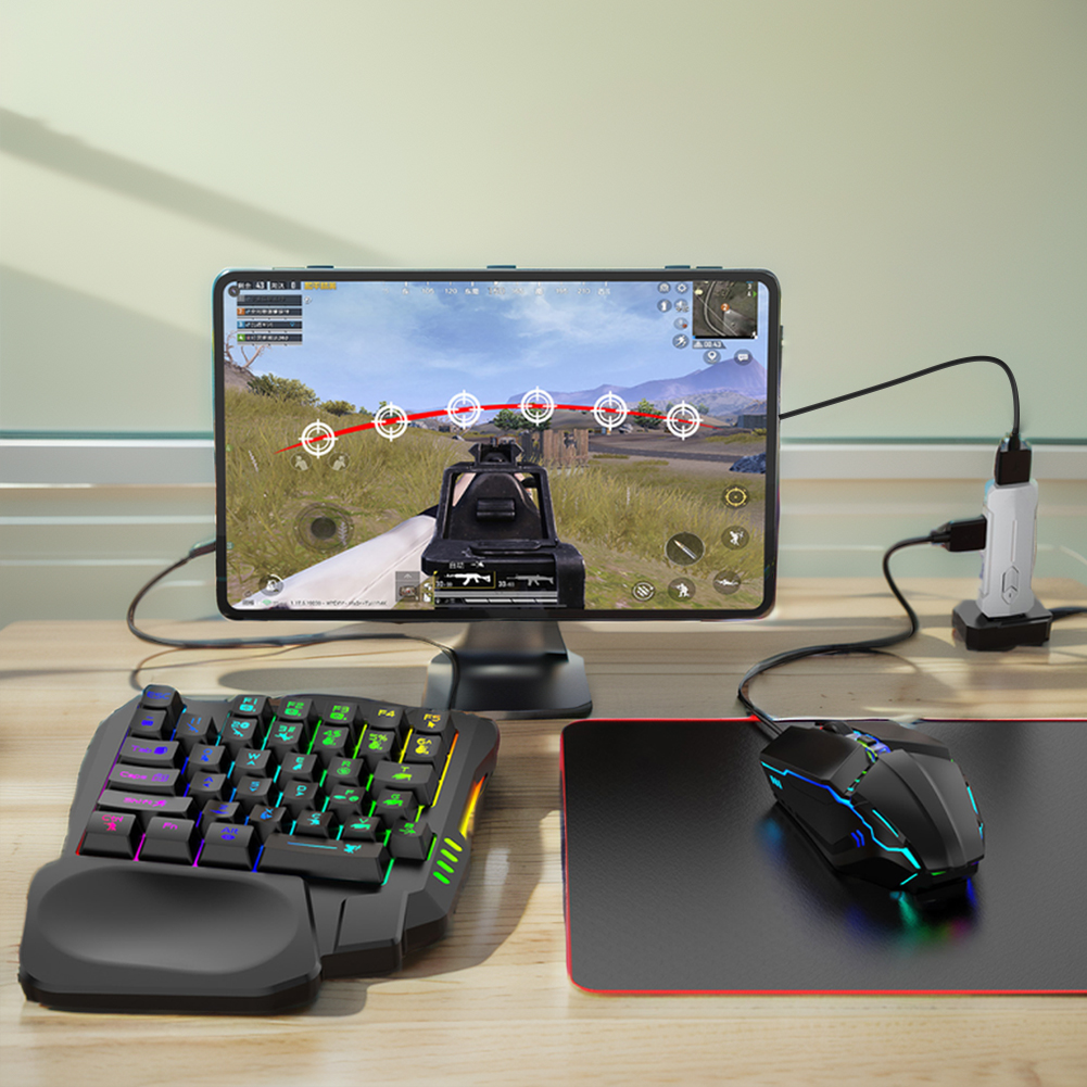 5 in 1 Mobile Game Converter K - Gaming Keyboard Mobile recensione e prezzo