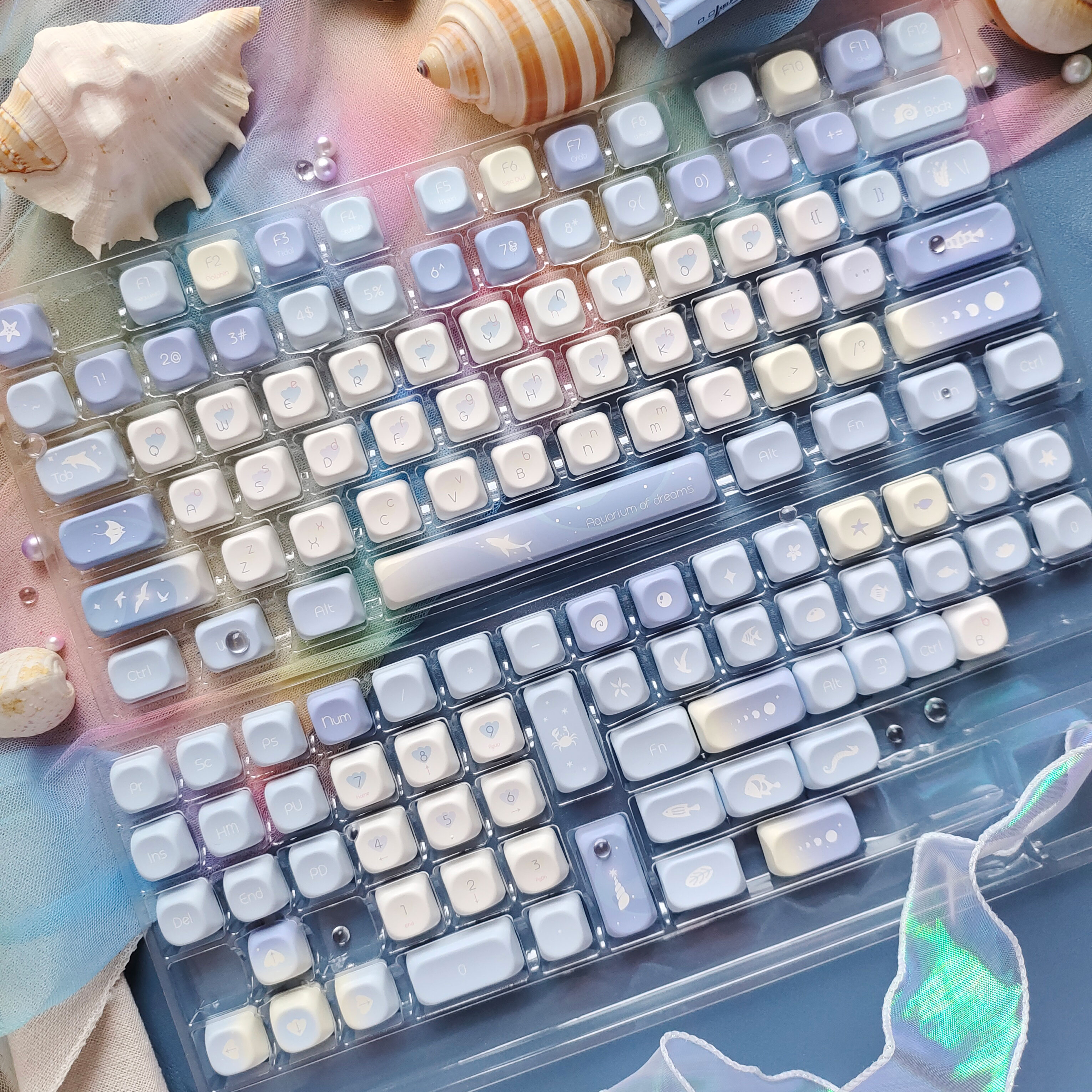 Five Sided Dye Sublimation Key - Gaming Keyboard Blue recensione e prezzo