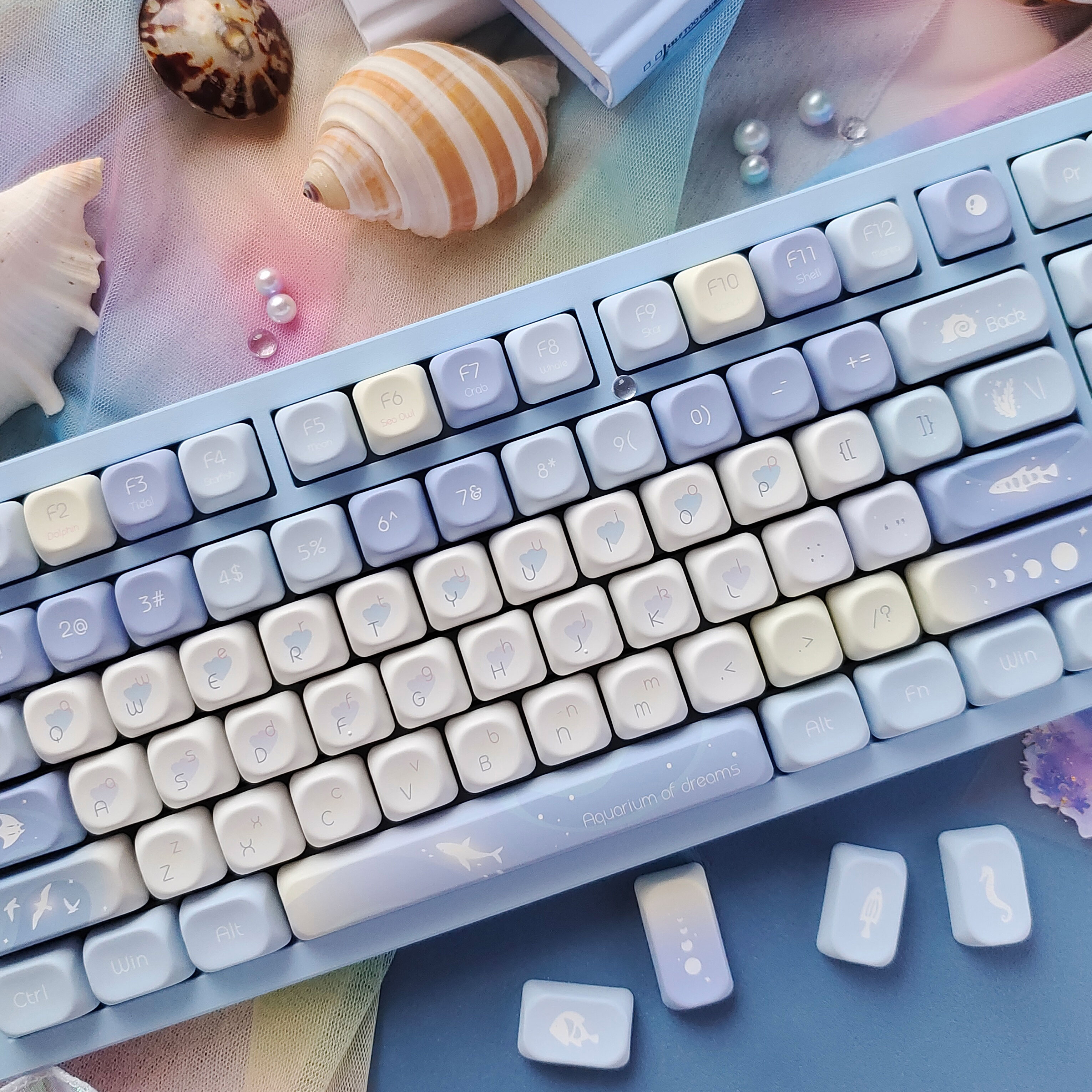Five Sided Dye Sublimation Key - Gaming Keyboard Blue recensione e prezzo