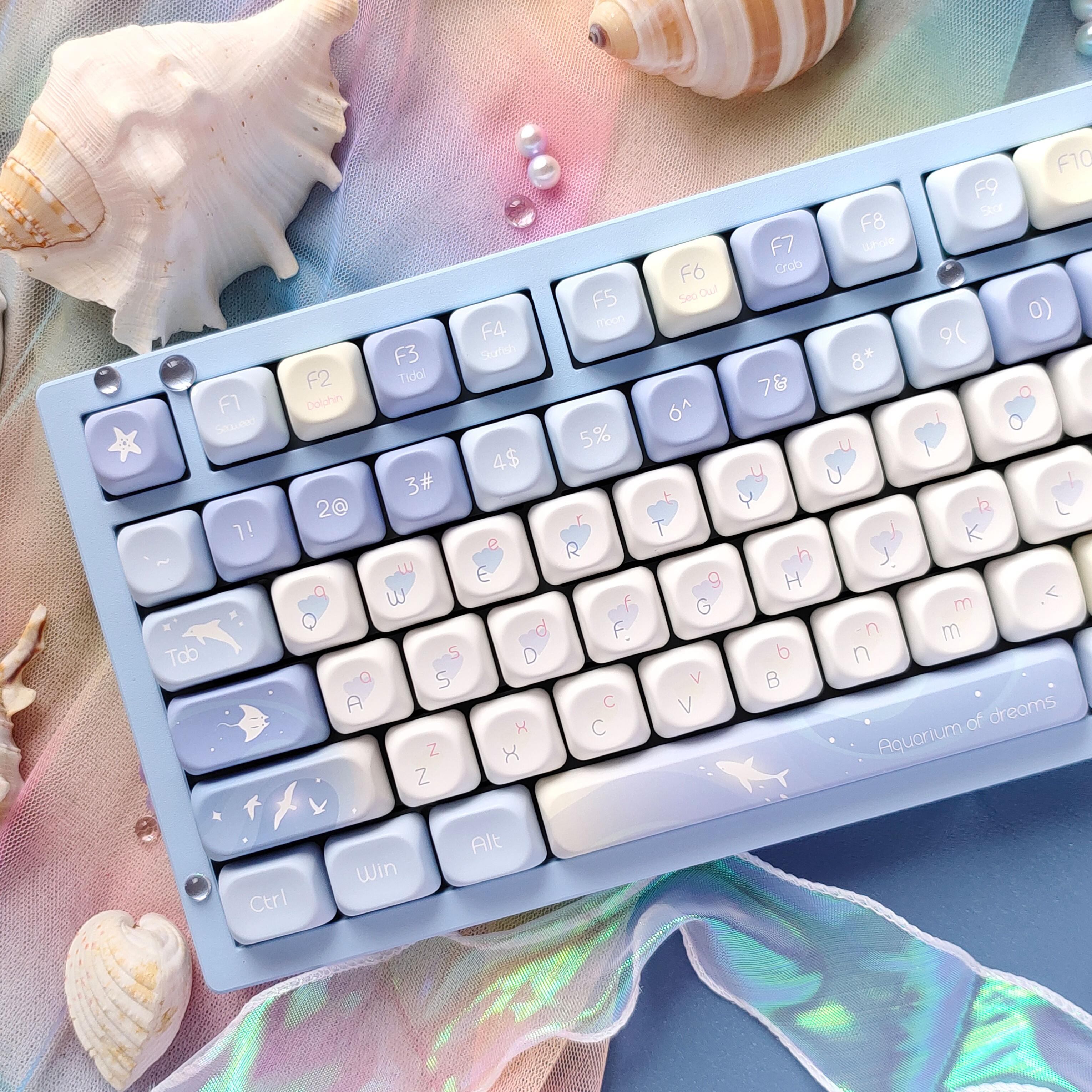 Five Sided Dye Sublimation Key - Gaming Keyboard Blue recensione e prezzo