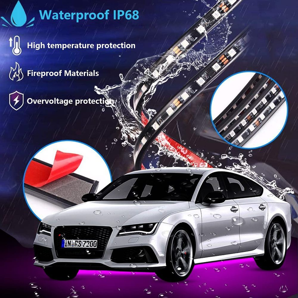 Neon LED Car Bottom Underglow  - Rgb Underglow Strip recensione e prezzo