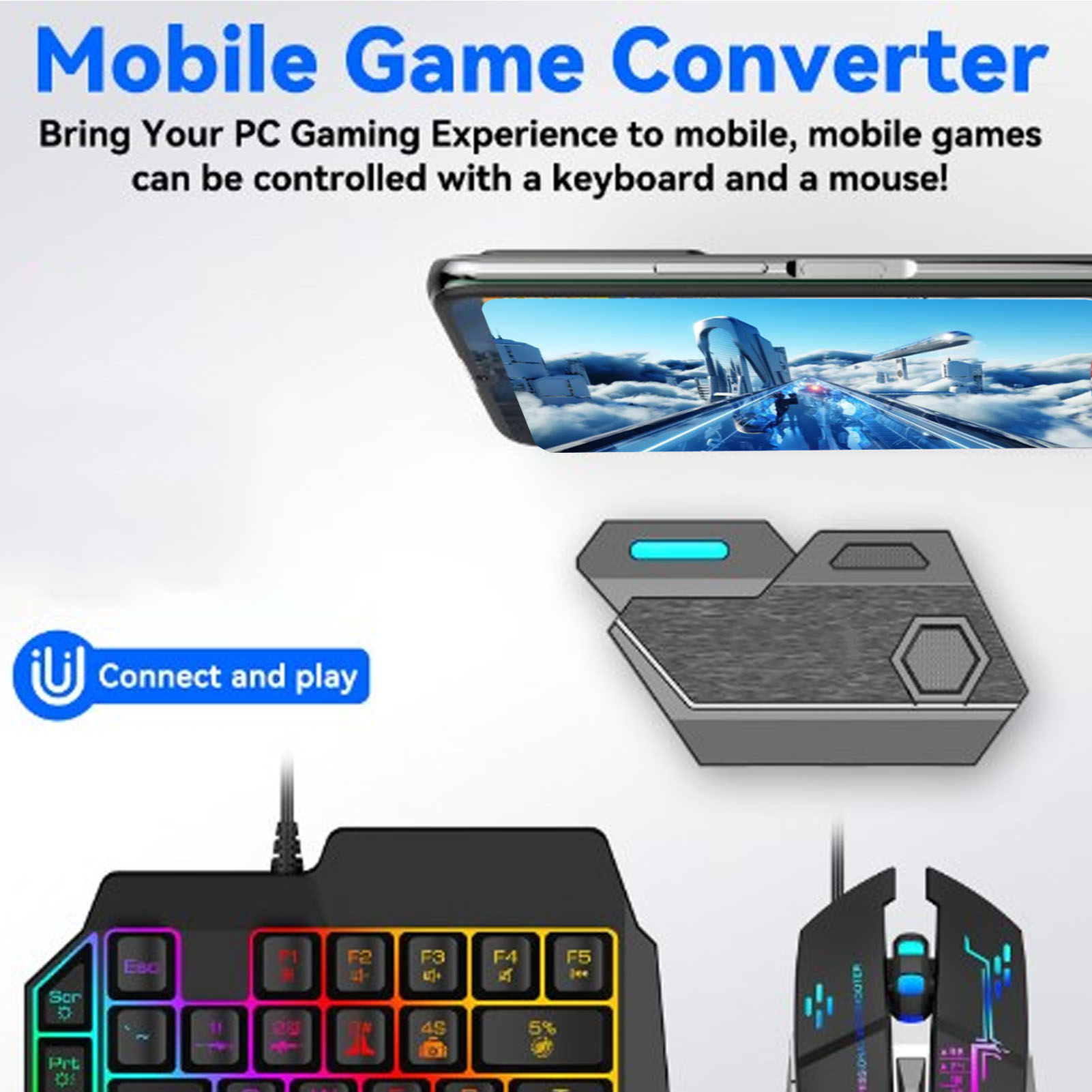 Mobile Game Combo Pack Bluetoo - Gaming Keyboard Mobile recensione e prezzo