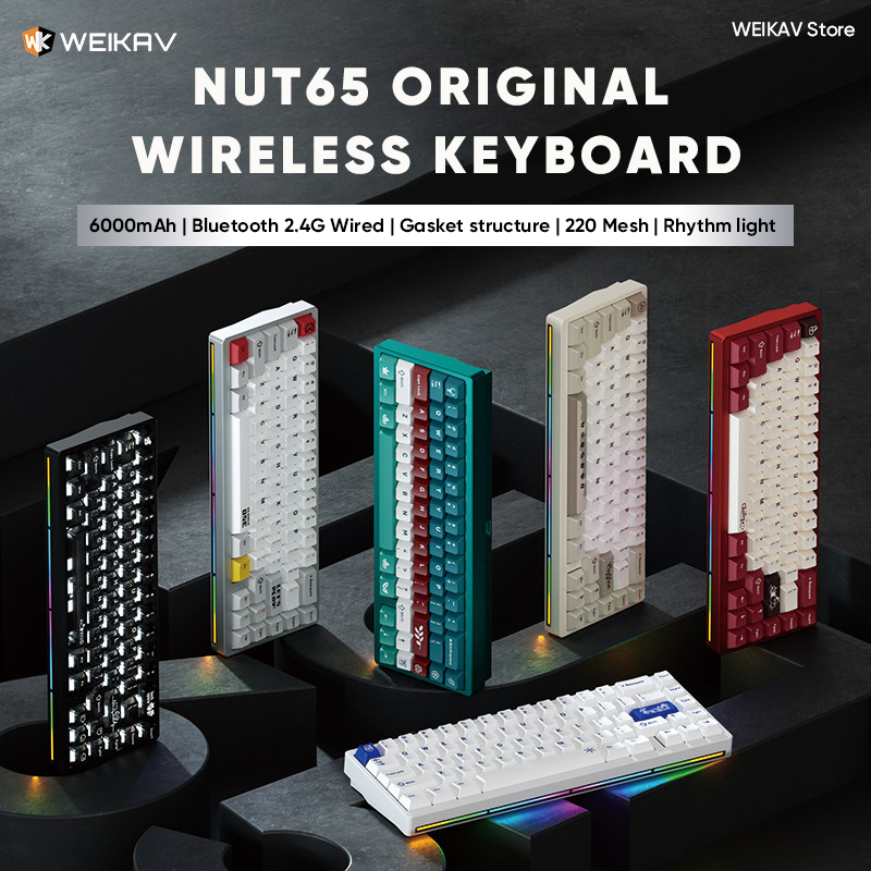 WEIKAV NUT65 Wireless Gaming A - Gaming Keyboard Bundle recensione e prezzo