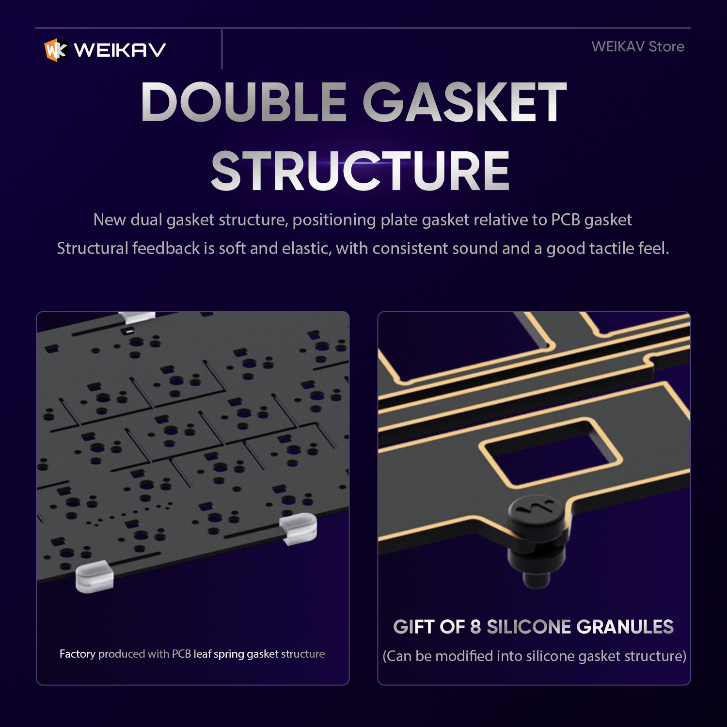 WEIKAV NUT65 Wireless Gaming A - Gaming Keyboard Bundle recensione e prezzo