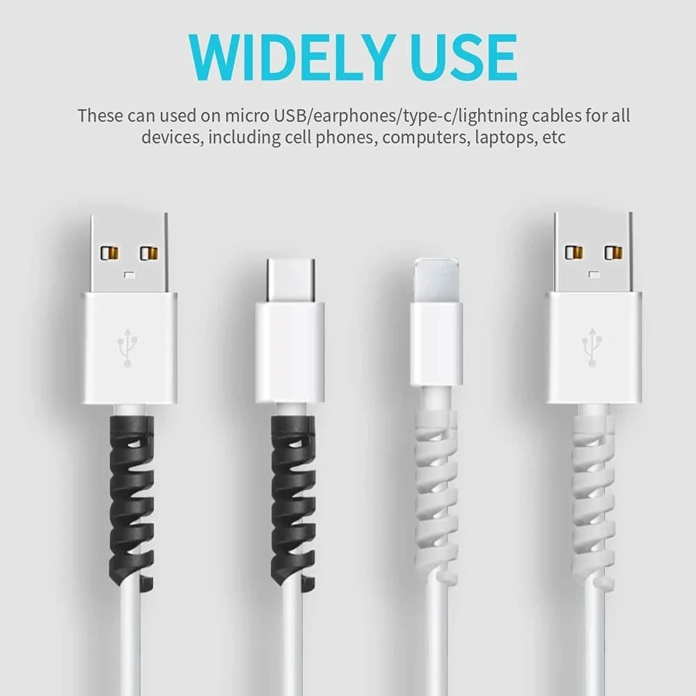6/10/12/20pcs  Protector Silic - Coiled Usb Cable recensione e prezzo
