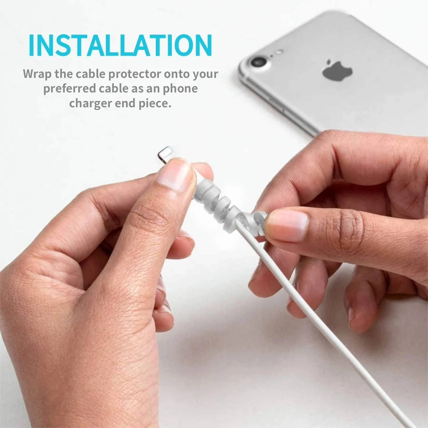 6/10/12/20pcs  Protector Silic - Coiled Usb Cable recensione e prezzo